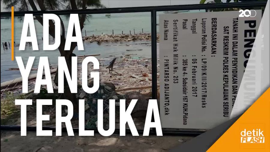 Warga Pulau Pari Ricuh dengan Polisi Terkait Plang Sengketa Lahan
