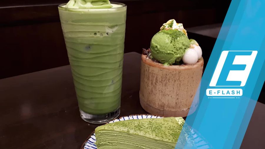Kekinian! Cicip Dessert Serba Matcha di Amausaan Uji Matcha