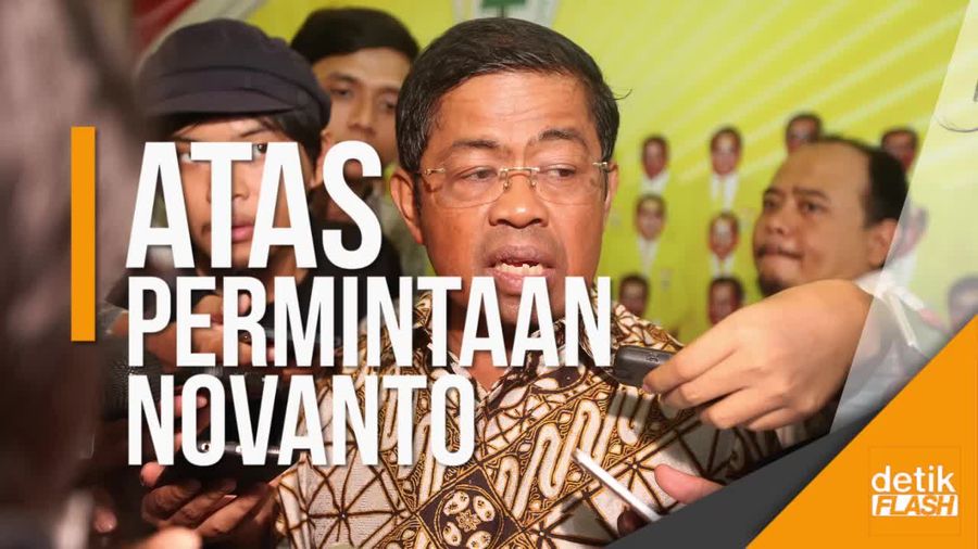 Sekjen Idrus Marham Diusulkan Jadi Plt Ketum Golkar