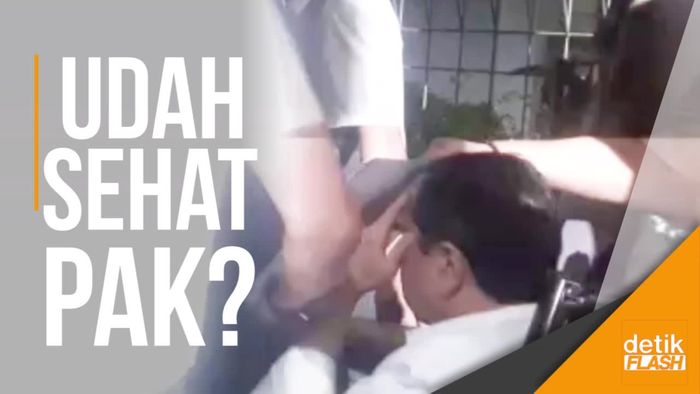Setnov Tak perlu Rawat Inap
