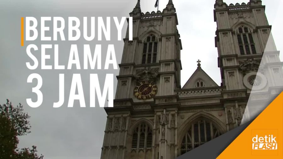 Lonceng Westminster Abbey Meriahkan 70 Tahun Pernikahan Elizabeth II