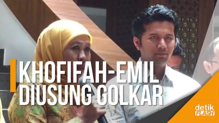 Golkar Resmi Usung Khofifah-Emil Dardak di Pilgub Jawa Timur