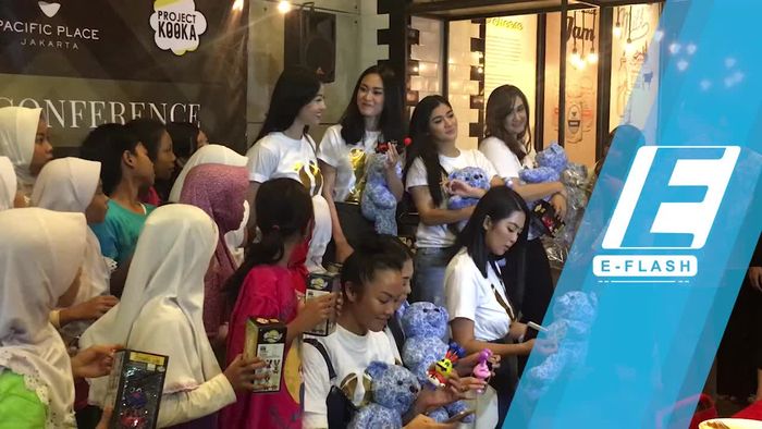 Nafa Urbach hingga Naysila Mirdad Melukis untuk Sumbangan Sosial
