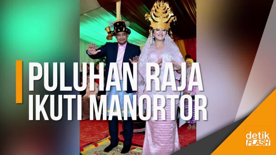 Para Raja di Acara Kahiyang-Bobby akan Manortor Semalam Suntuk