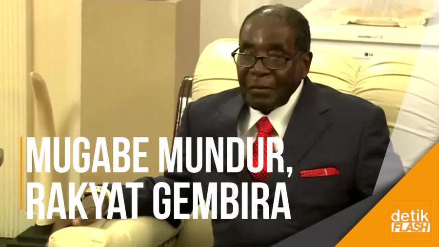Presiden Zimbabwe Robert Mugabe Mundur, Rakyat Bersukacita Presiden Zimbabwe Robert Mugabe Mundur, Rakyat Bersukacita
