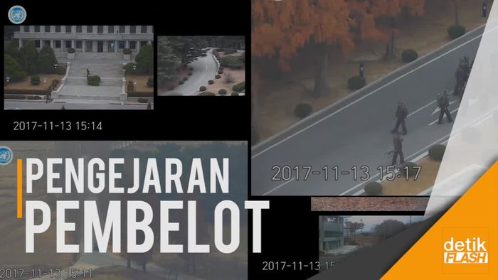 Dramatis! Pelarian Pembelot Korea Utara Terekam Kamera