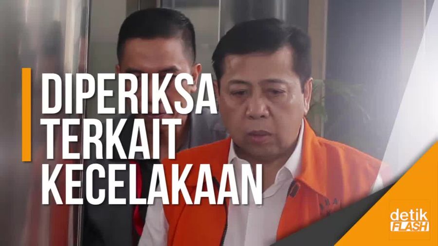 Ke KPK, Dirlantas Polda Metro Periksa Novanto Terkait Kecelakaan