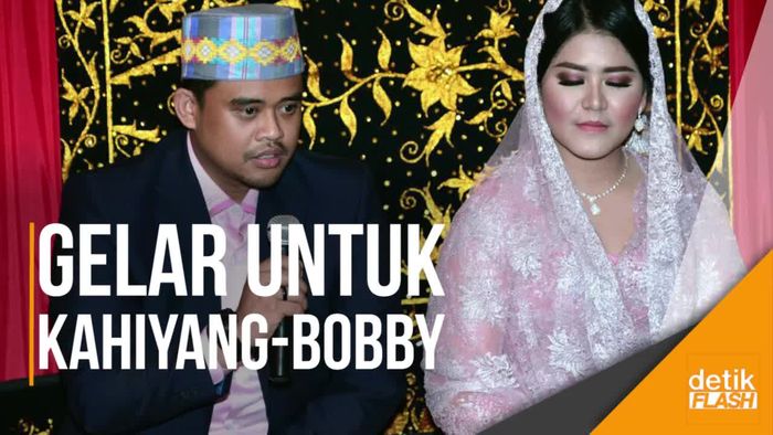 Pemberian Gelar Kahiyang-Bobby akan Dibahas di Sidang Adat Besok