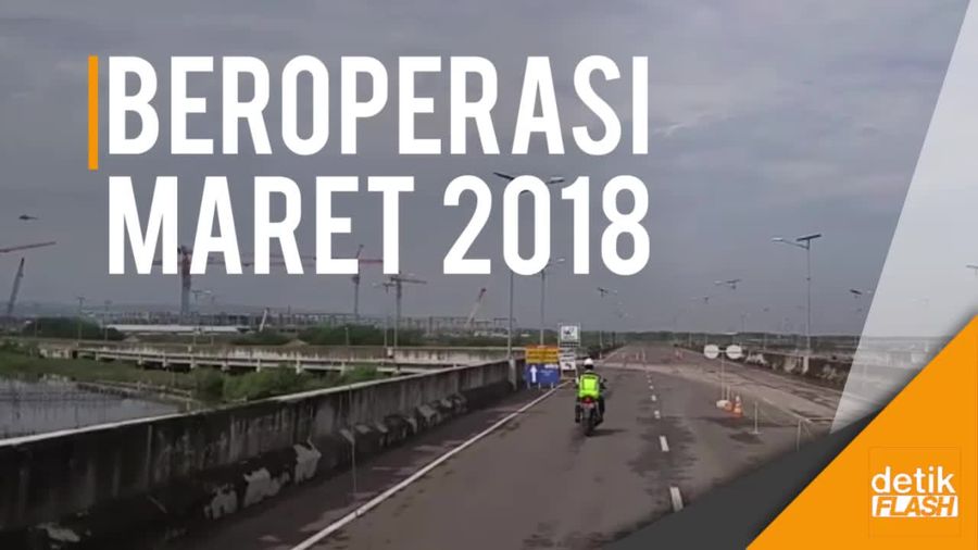 Melihat Pengerjaan ‘Bandara Mengapung’ di Semarang