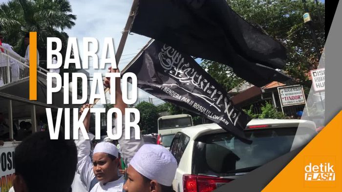 Massa 2411 Tuntut Viktor Laiskodat Dijadikan Tersangka!