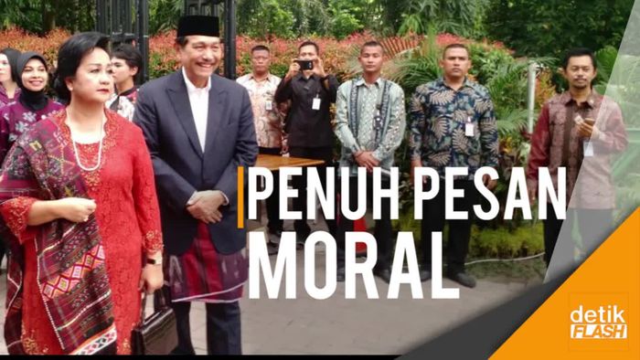 Luhut: Prosesi Adat Kahiyang-Bobby Gambarkan Keragaman Indonesia 