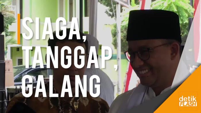Anies Ajak Warga Lakukan 3 Langkah Ini untuk Antisipasi Bencana