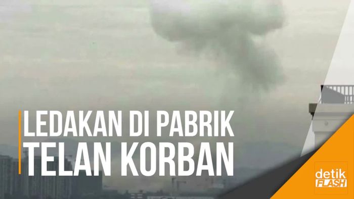 Ledakan Pabrik di China Tewaskan 2 Orang