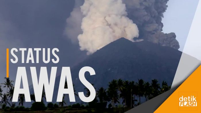 Lahar Dingin dan Awan Panas Ancaman Erupsi Gunung Agung