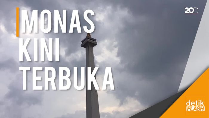 Sekarang Monas Terbuka Untuk Semua Kegiatan