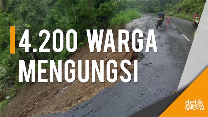 Pacitan Dilanda Banjir Besar, Dua Orang Tewas