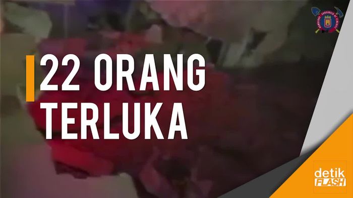 Ngeri! Lantai Kelab Malam Jeblos, 22 Orang Luka