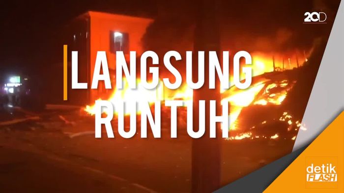 Sebuah Bangunan Meledak, 4 Orang Tewas