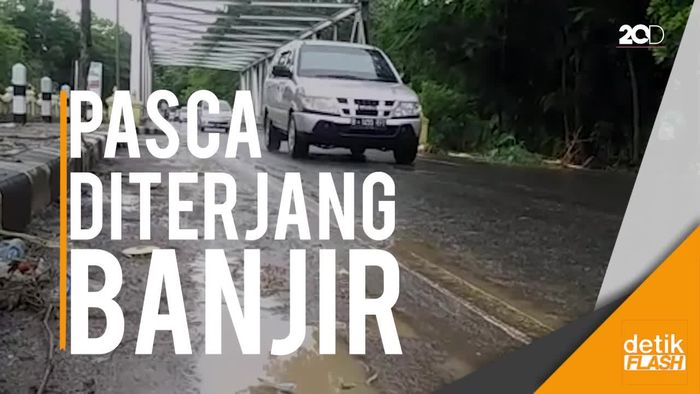 Jembatan Bunder Penghubung Yogyakarta-Wonosari Kembali Dibuka