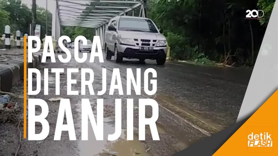 Jembatan Bunder Penghubung Yogyakarta-Wonosari Kembali Dibuka