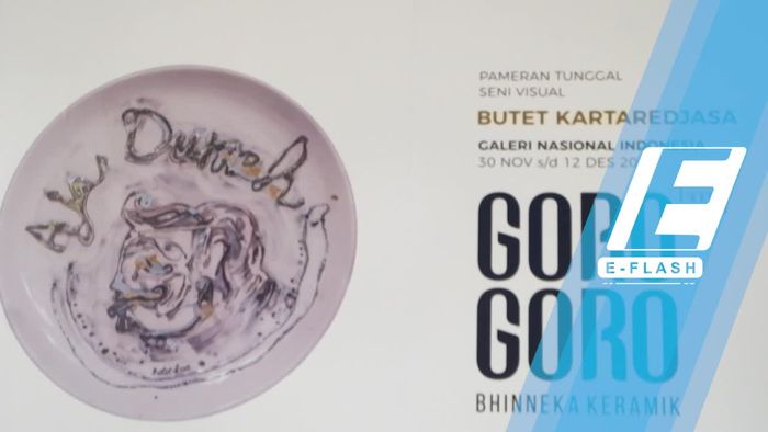 Pameran Tunggal Perdana Butet Kartaredjasa Digelar Besok