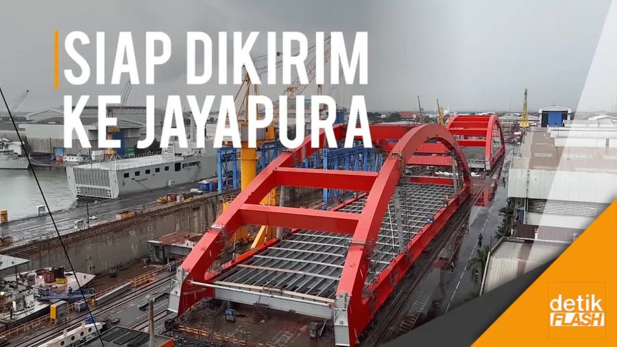 Pembangunan Jembatan Holtekamp Papua Capai 90 Persen
