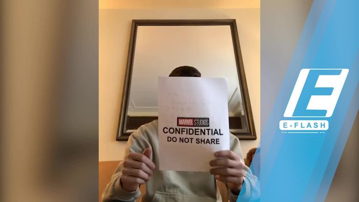 Ketika Tom Holland Tak Sengaja Bocorkan Poster Infinity War
