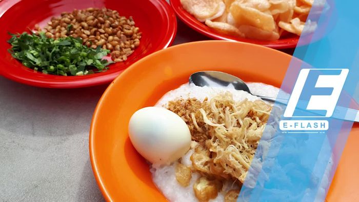Bubur Ayam Ini Nggak Tumpah Saat Dibalik!