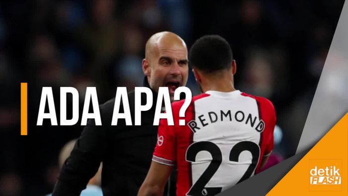 Usai Laga, Guardiola Marahi Pemain Southampton