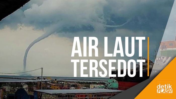 Tornado Dahsyat di Perairan Cirebon yang Bikin Warga Deg-degan