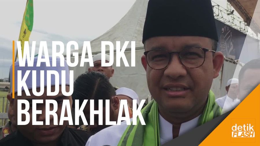 Hadiri Maulid Nabi, Anies Minta Warga Teladani Sifat Rasulullah