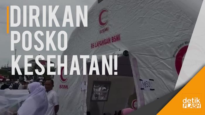 Bulan Sabit Merah Indonesia Ambil Bagian di Acara Reuni 212  