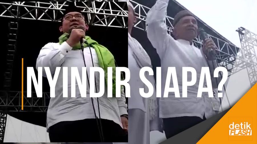 Wejangan Amien Rais dan Pidato Sejarah Fadli Zon di Reuni 212