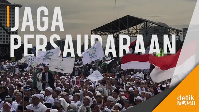 Pesan Moral Hidayat Nur Wahid Usai Reuni 212