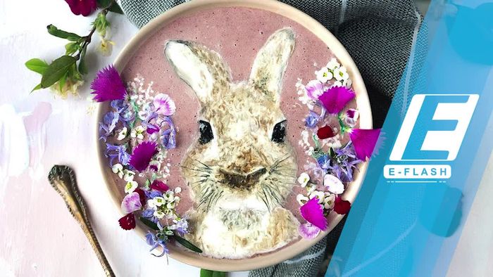 Gemas deh Lukisan Unyu di Smoothie Bowl Ini