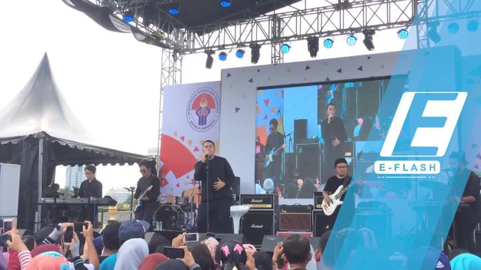 Tulus Hibur Para Penyandang Disabilitas di Monas