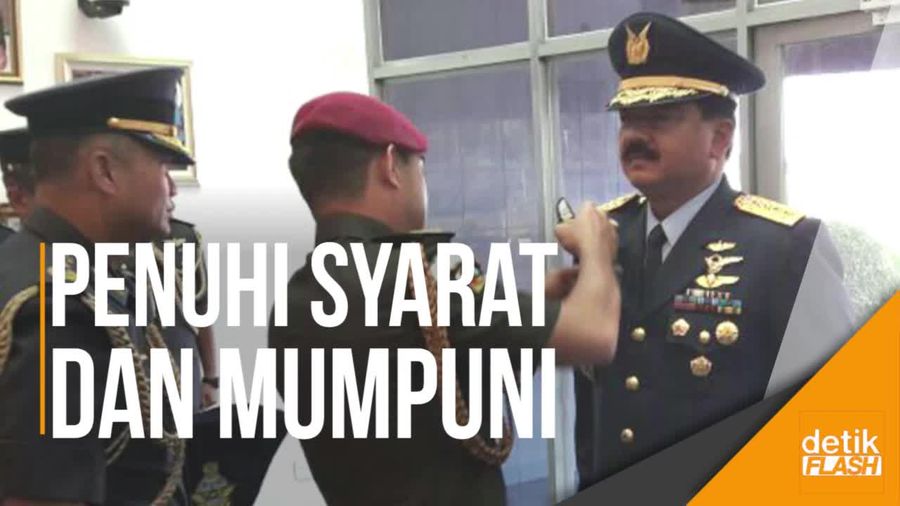 Sosok dan Kiprah Marsekal Hadi, Calon Tunggal Panglima TNI