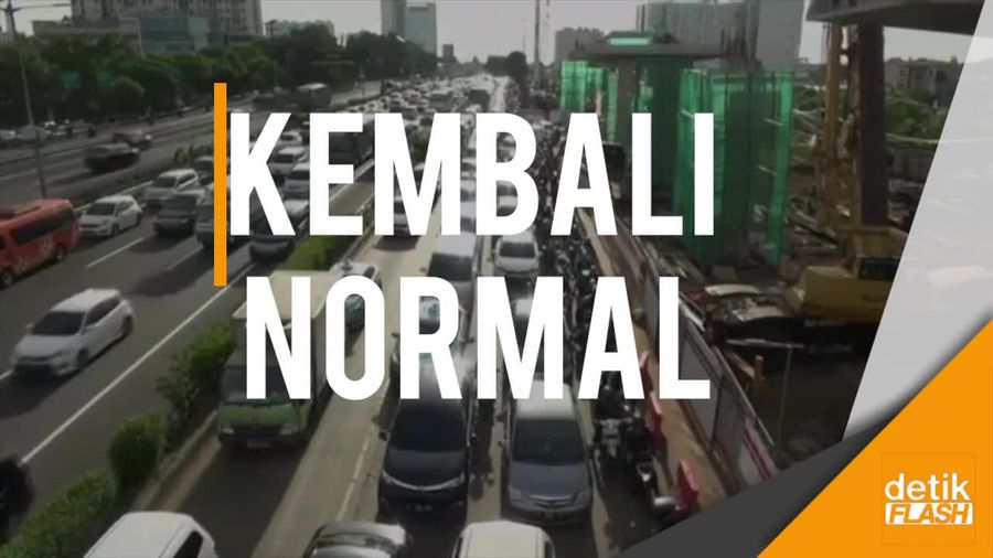 Usai Libur Panjang, Jakarta Macet Lagi