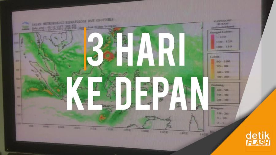 Potensi Cuaca Ekstrem Pasca Siklon Dahlia Melemah