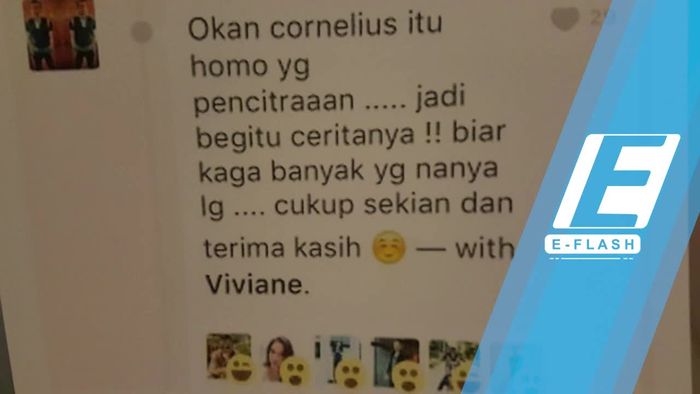Sammy Simorangkir Sebut Okan Cornelius Gay