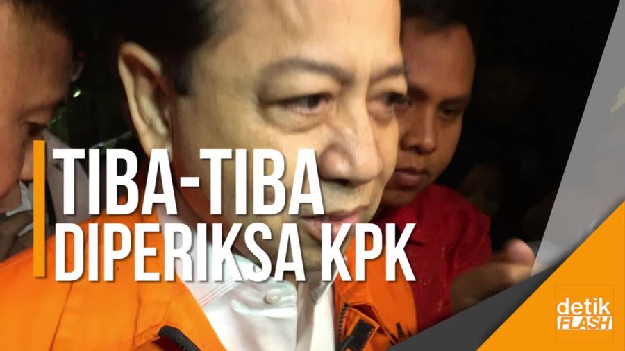 Setya Novanto dan Andi Narogong Tiba-tiba Diperiksa