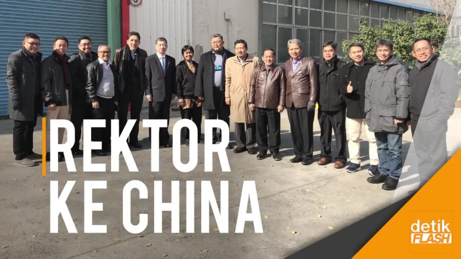 Kesan Rektor Mengunjungi Pabrik Peralatan Terbesar di China
