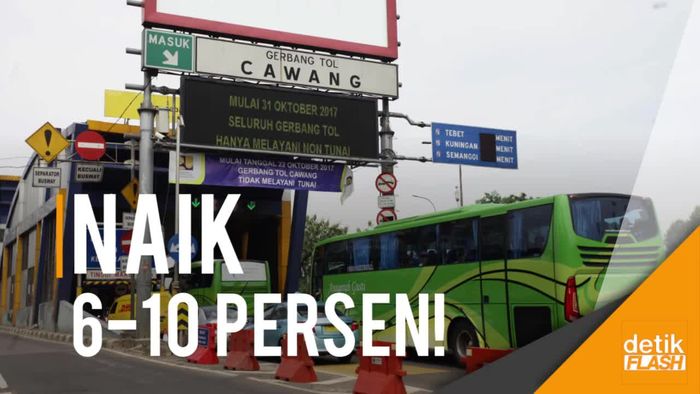 Catat! Per 8 Desember, Tarif 5 Ruas Jalan Tol Ini Bakal Naik!