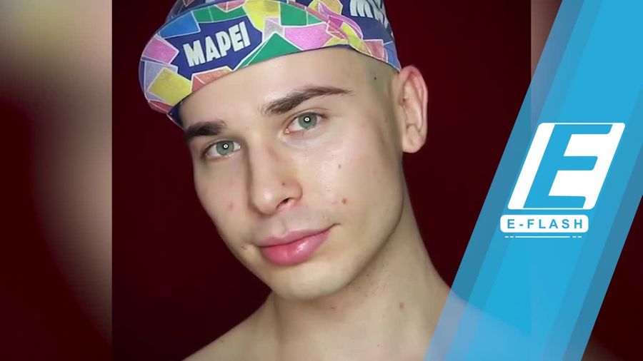 Seperti Bunglon, Pria Ini Bisa Mirip Artis dengan Makeup