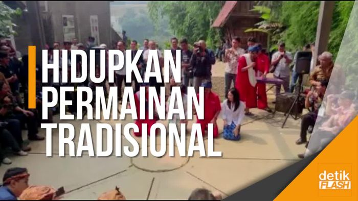 Seru! Ratusan Kepala Desa Diajak Belajar Permainan Tradisional