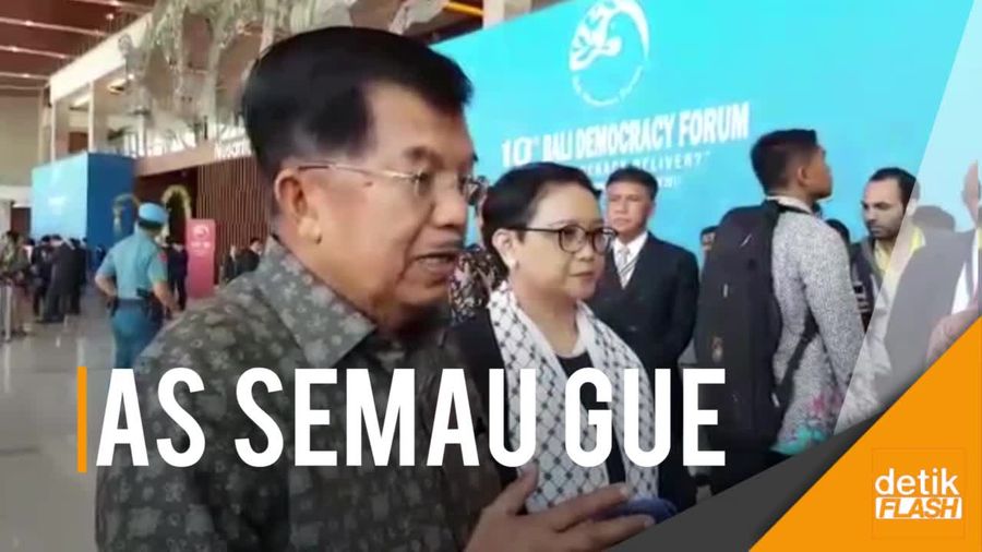 JK Bandingkan Kasus Yerusalem dengan Agresi Militer AS ke Irak