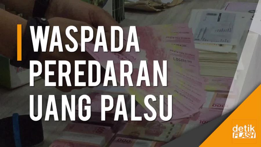 Komplotan Pengedar Uang Palsu di Karawang Diringkus!