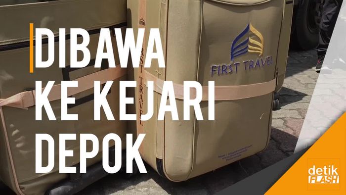 Kulkas hingga Koper Kasus First Travel Diangkut Truk