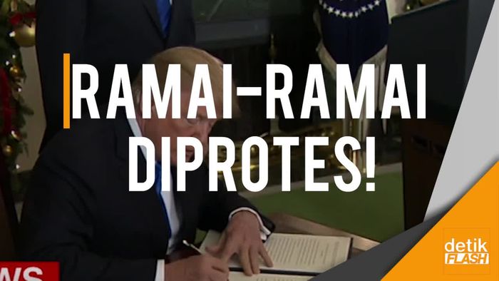 Kecam Langkah Trump, Ratusan Kader NU akan Protes ke Kedubes AS