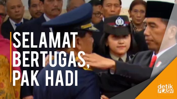 Marsekal Hadi Tjahjanto Resmi Menjabat Panglima TNI